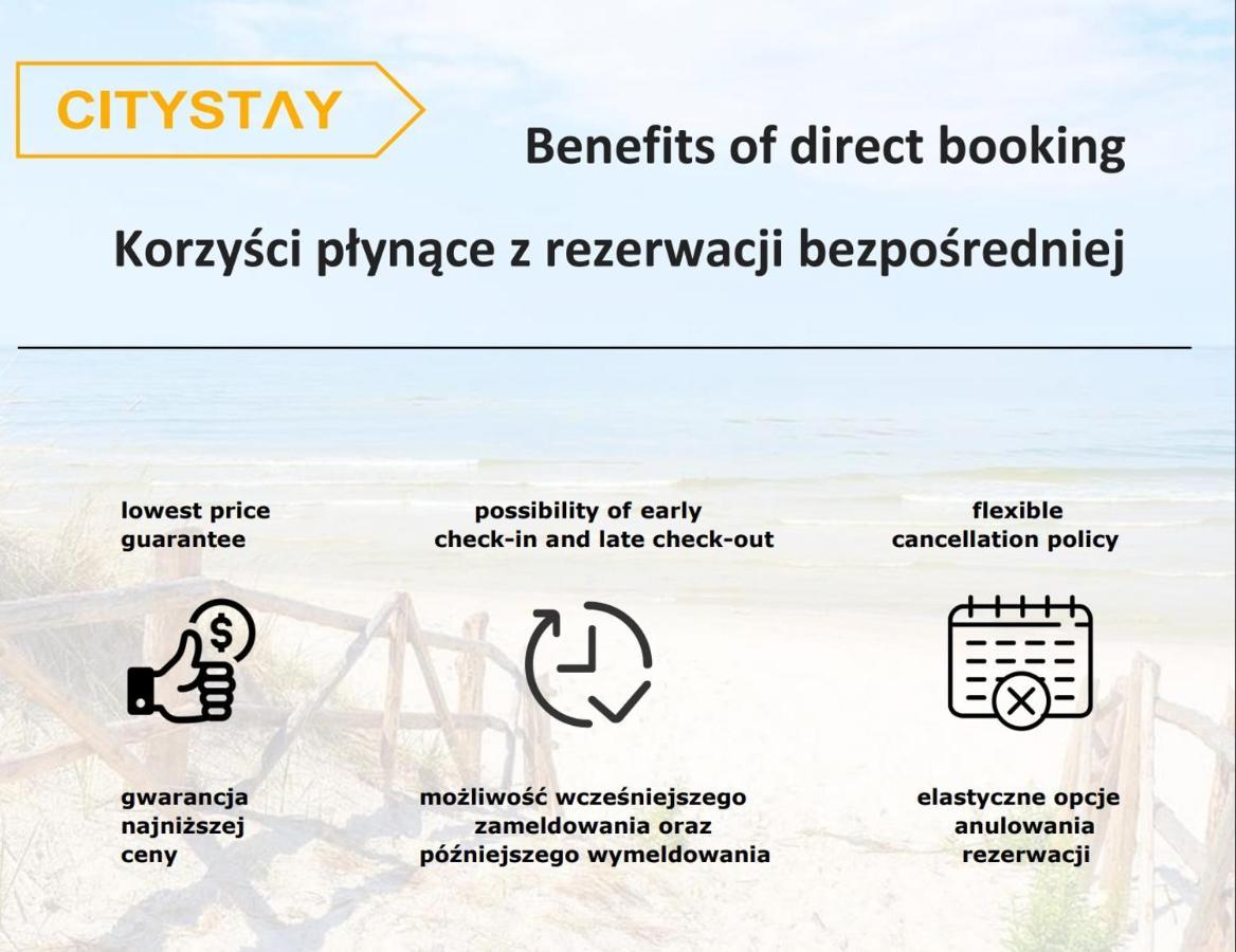 Citystay Lastadia Gdansk Apartment Exterior foto